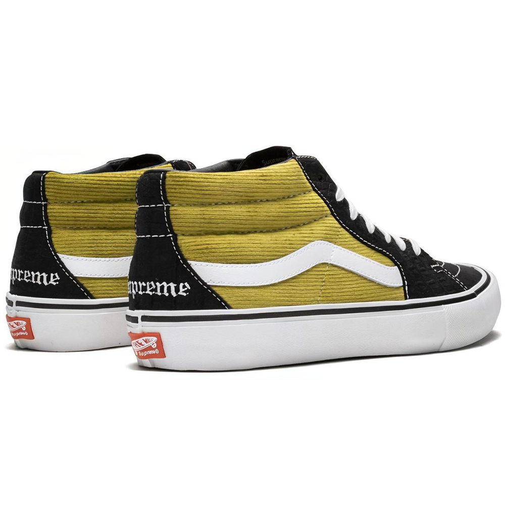 Supreme x Vans SK8 Croc Corduroy Mustard