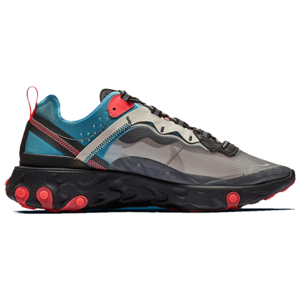 Nike React Element 87 Blue Chill Solar Red