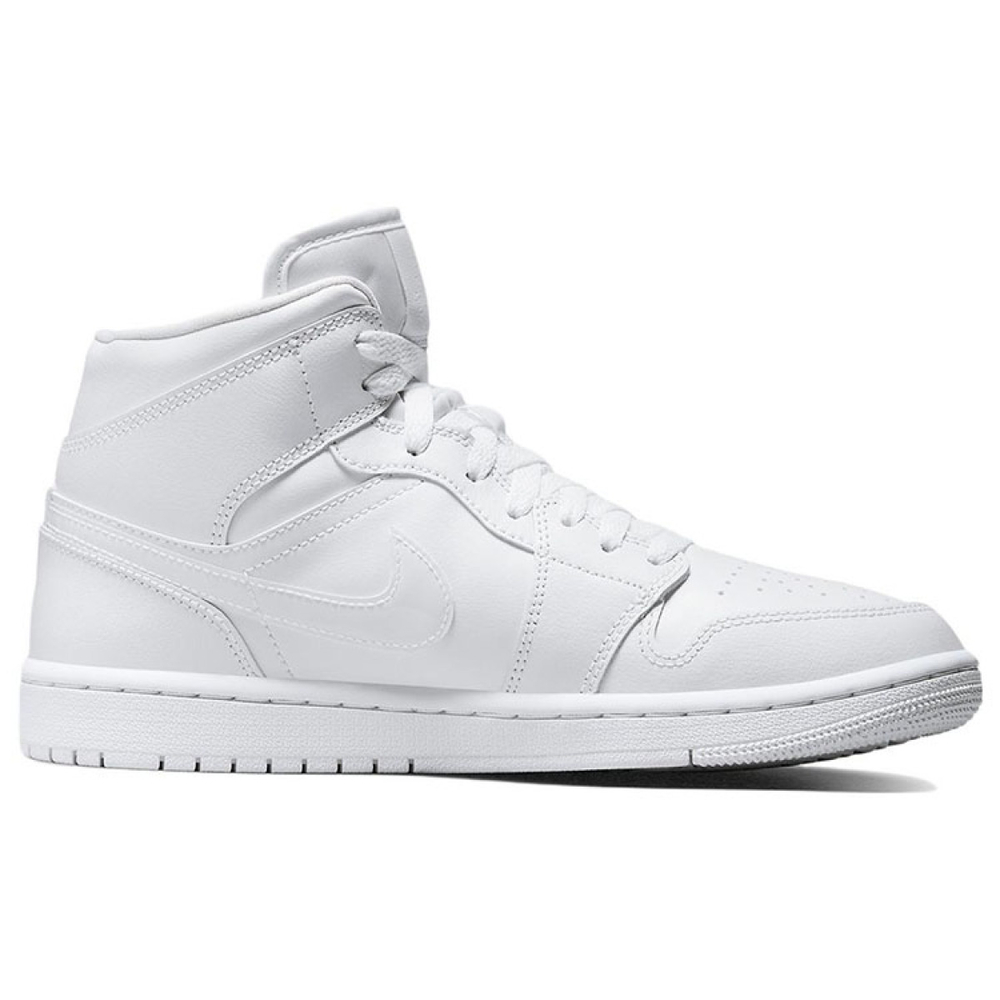 Jordan Air Jordan 1 Mid Triple White