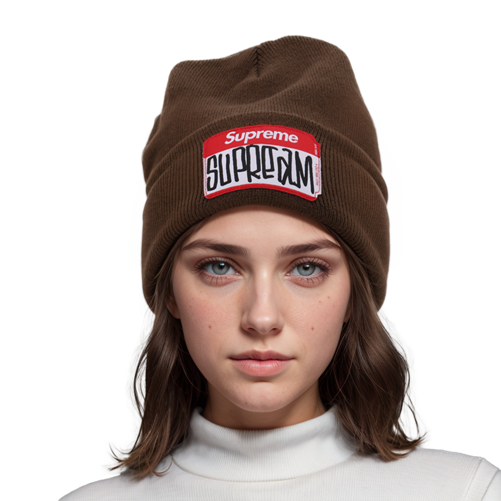 Supreme Week 7 Gonz Nametag Beanie