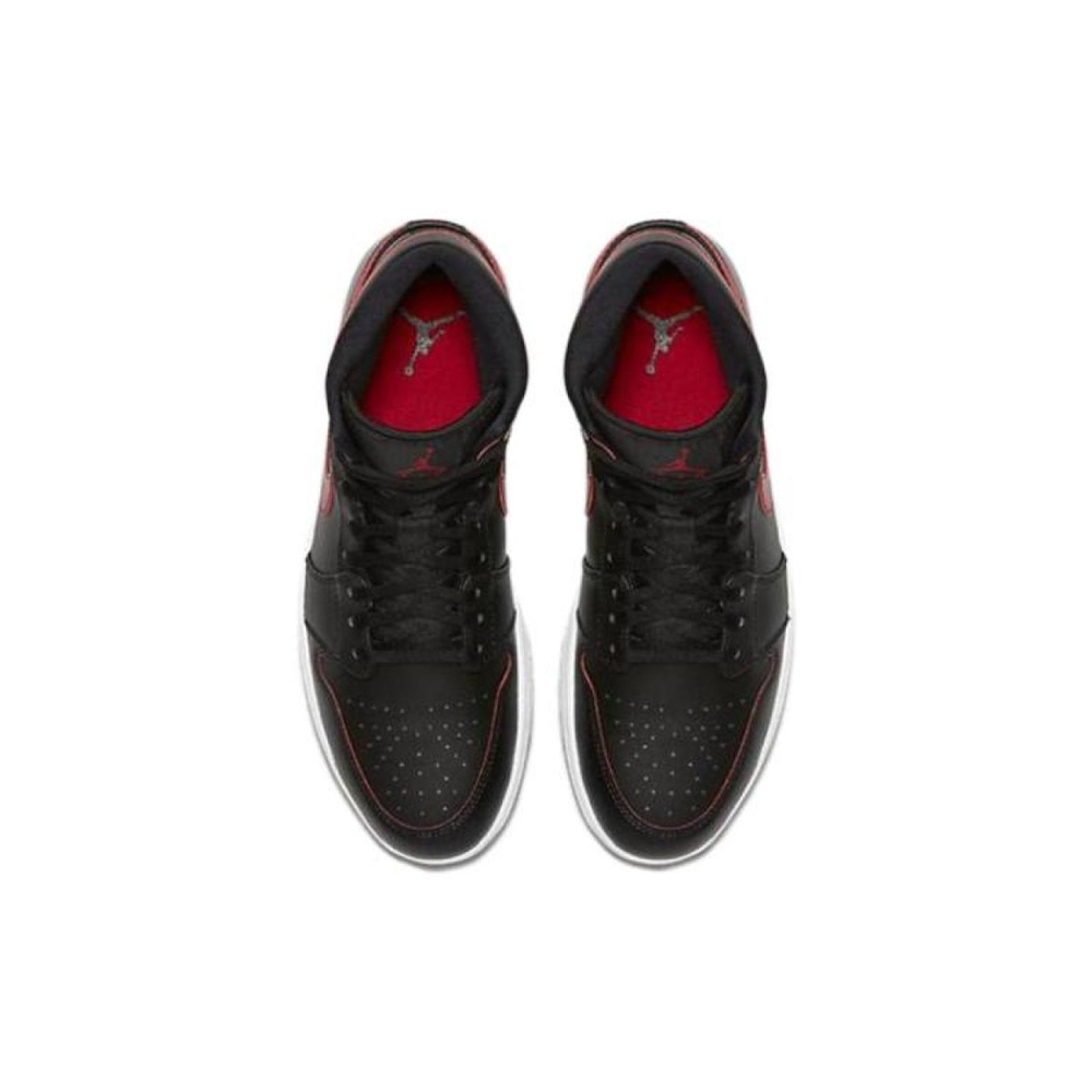 Jordan Air Jordan 1 Retro Mid Black Gym Red