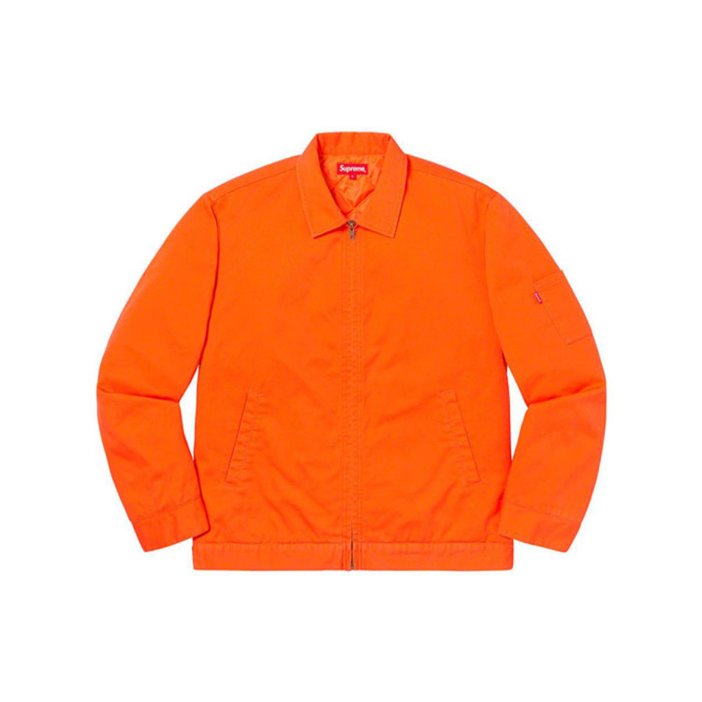 Supreme FW19 Week 2 Cop Car Embroidered Work Jacket