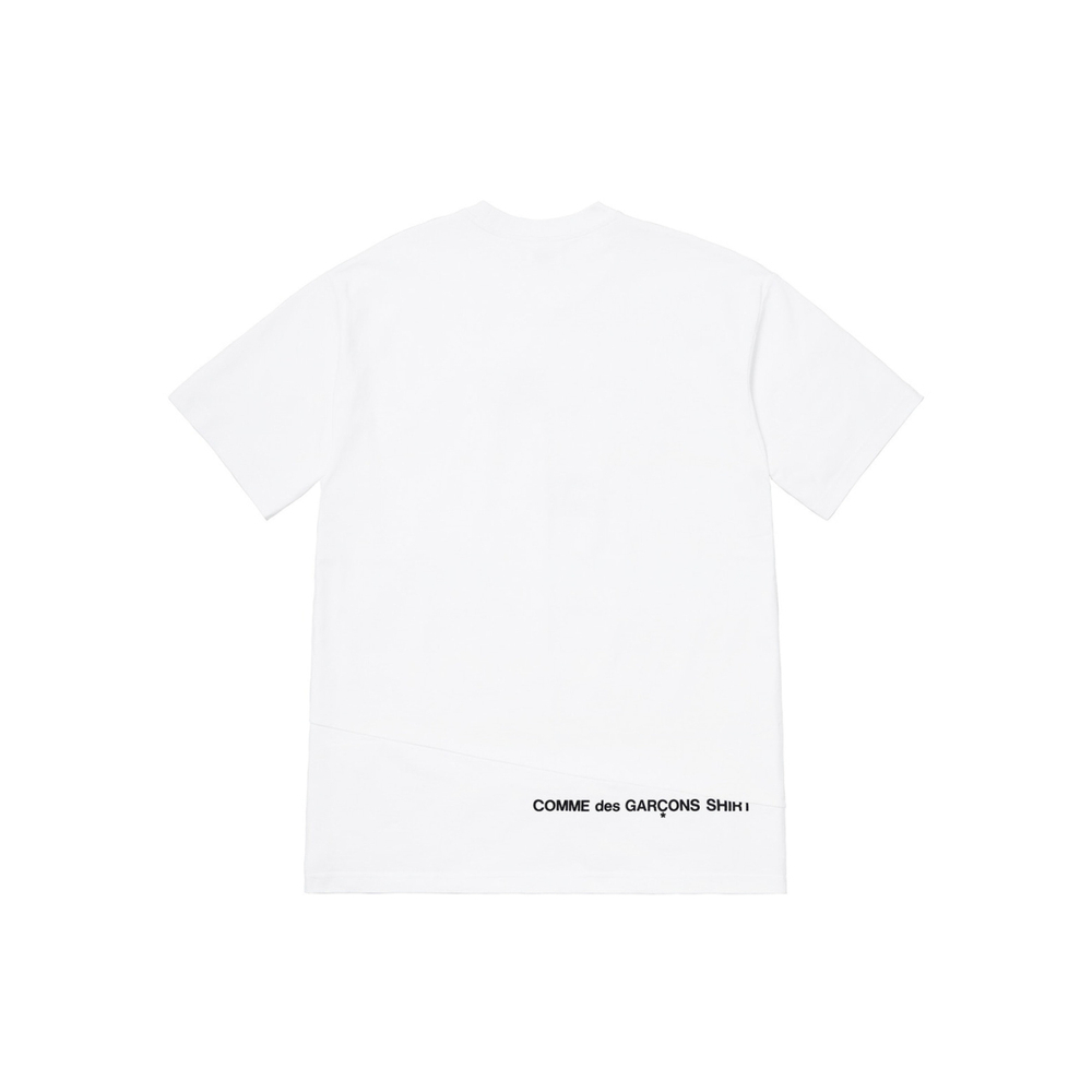 Supreme x Comme des Garcons SHIRT Split Box Logo Tee White Logo T