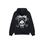 Stussy FW23 SKULL & BONES HOODIE PIGMENT DYED