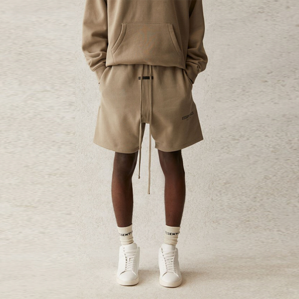Fear of God Essentials SS21 Sweatshort Moss Logo