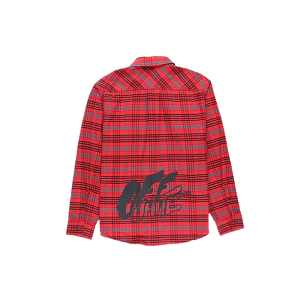 OFF-WHITE FW19 Flannel Check Shirt