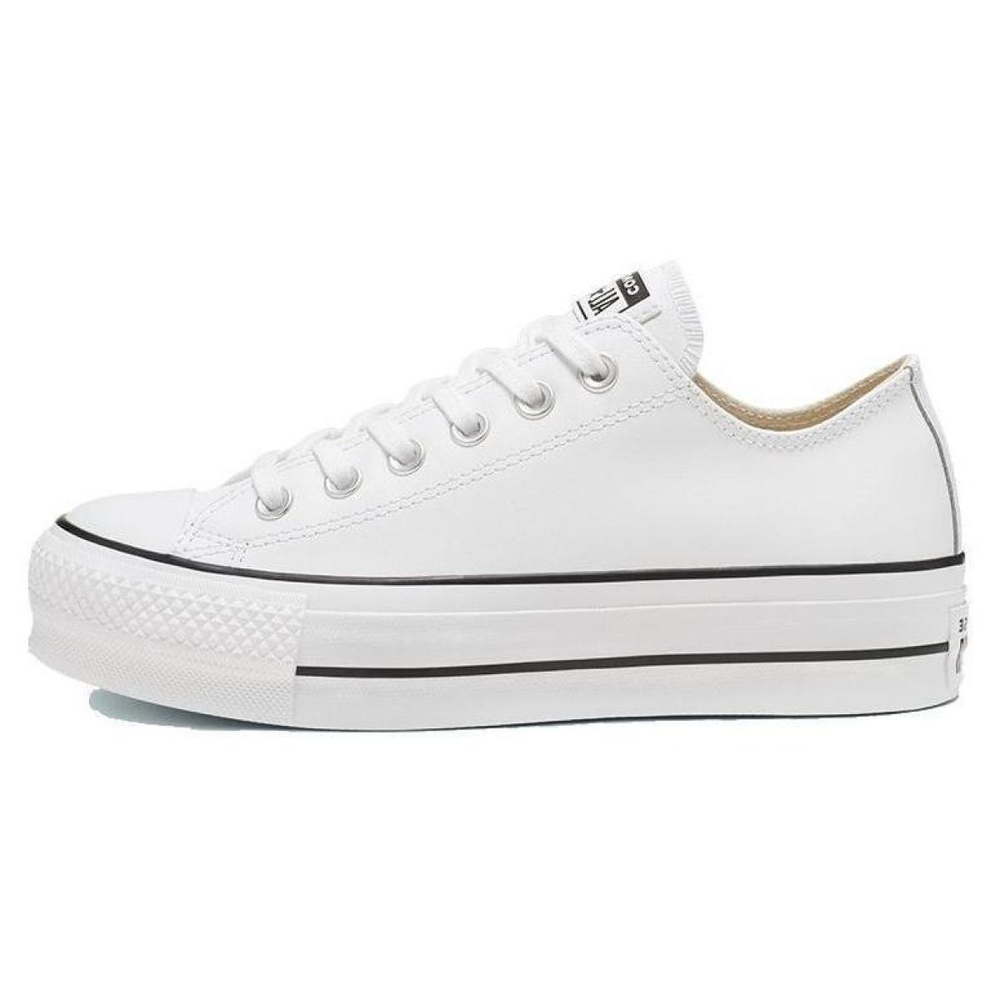 Converse Chuck Taylor All Star Leather Platform Low Top