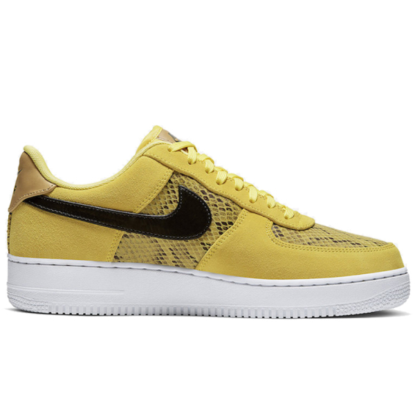 Nike Air Force 1 Yellow Snakeskin