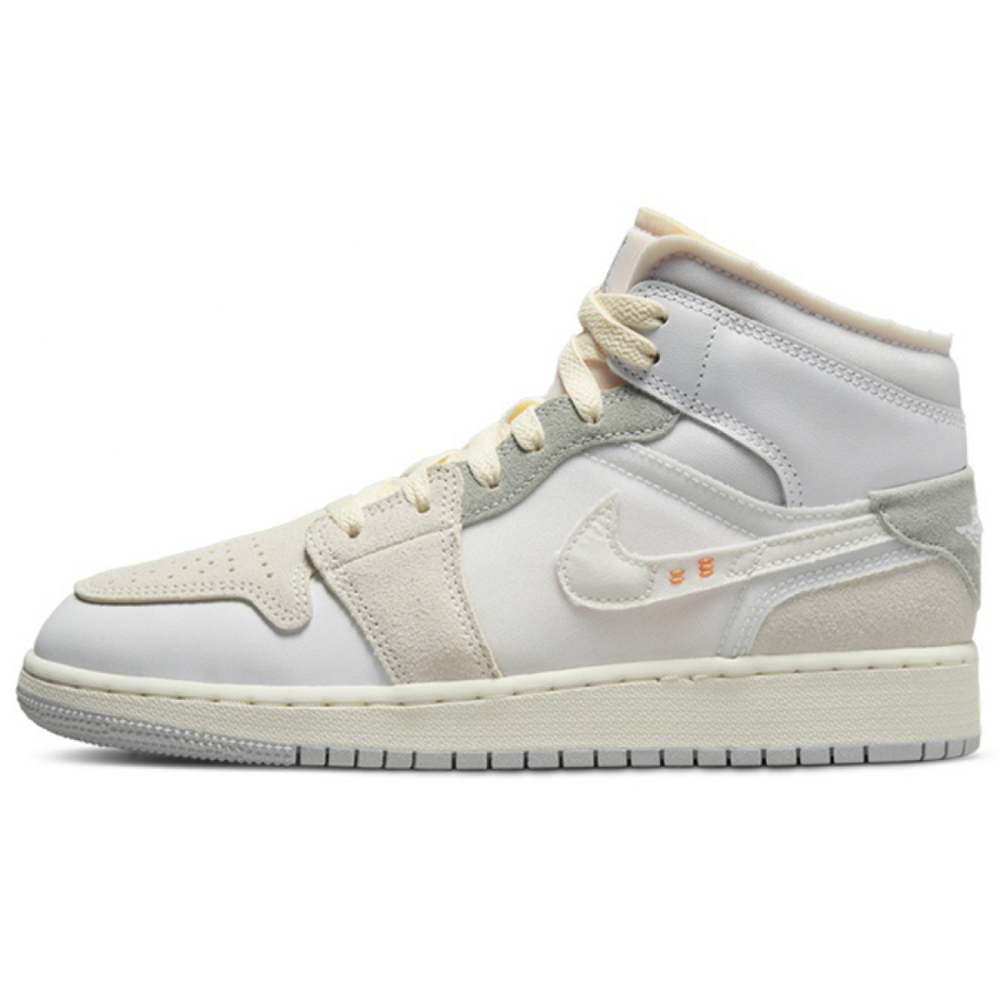 【 】 Jordan Air Jordan 1 Mid SE Craft GS