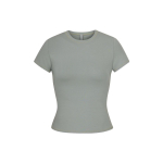 Skims COTTON JERSEY T-SHIRT T /MINERAL