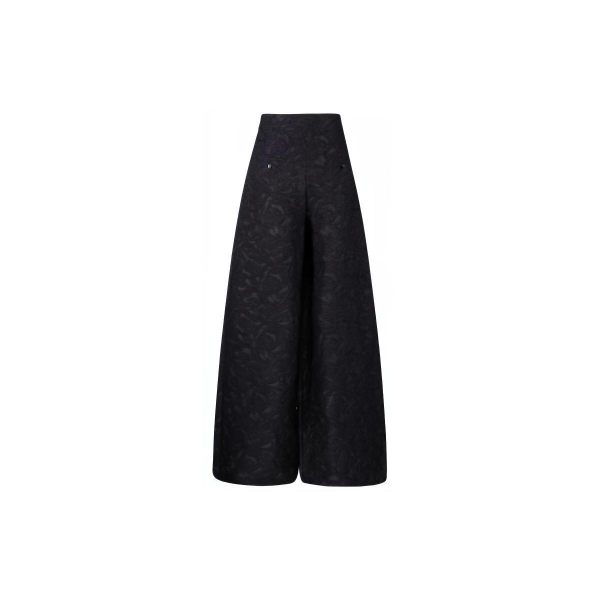 MaxMara Wide Jacquard Trousers