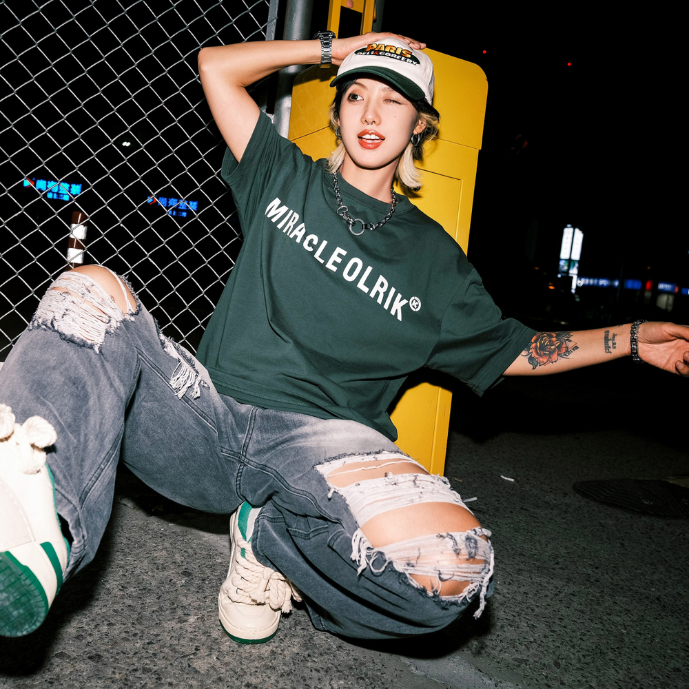 【 】OLRIK Logo T