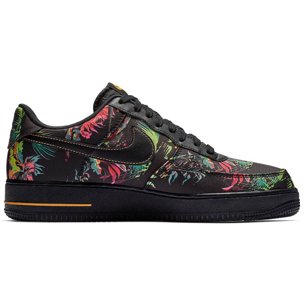 Nike Air Force 1 Black Floral