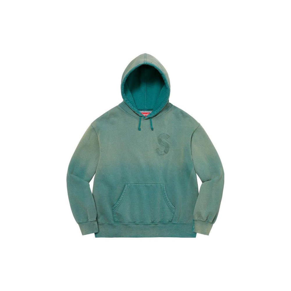 Supreme SS23 Week9 overdyed s logo hooded sweatshirt S