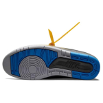 OFF-WHITE x Jordan Air Jordan 2 Retro Low SP "Black and Varsity Royal"