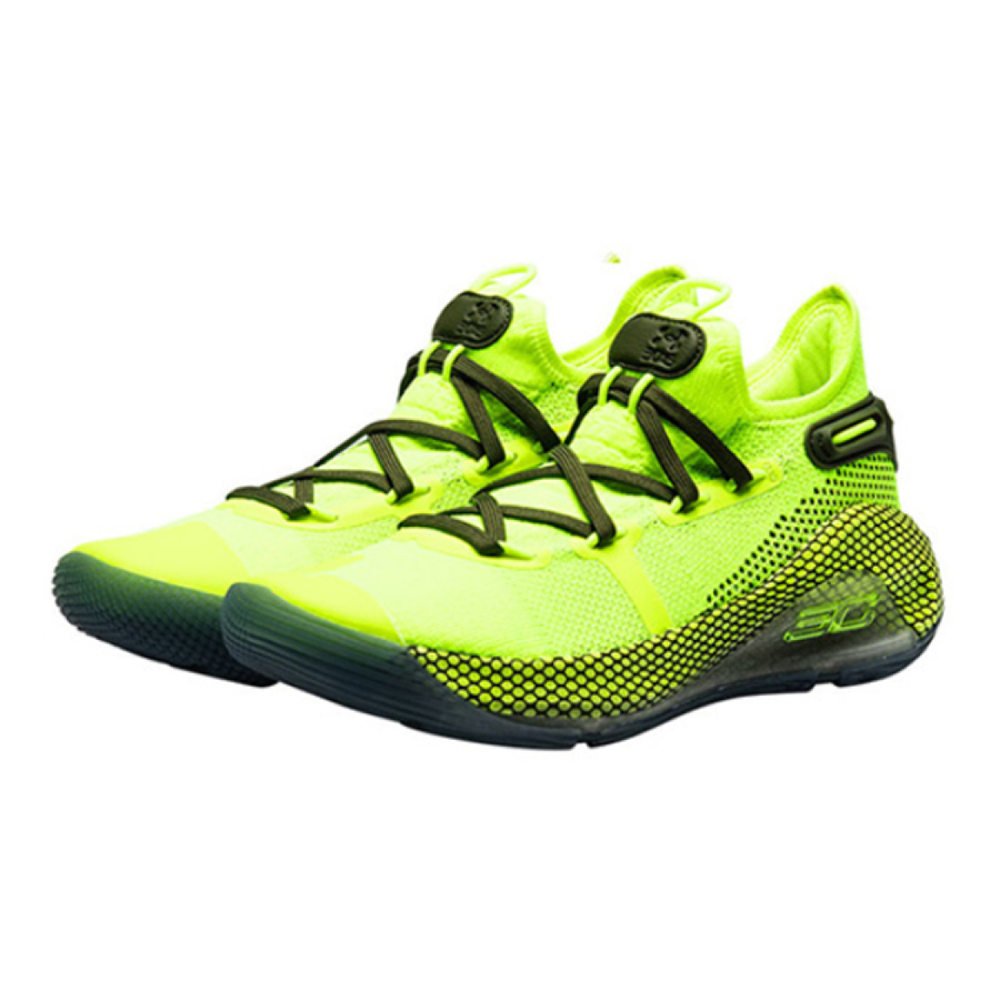 GS Under Armour UA Curry 6 "HI VIS YELLOW" 6
