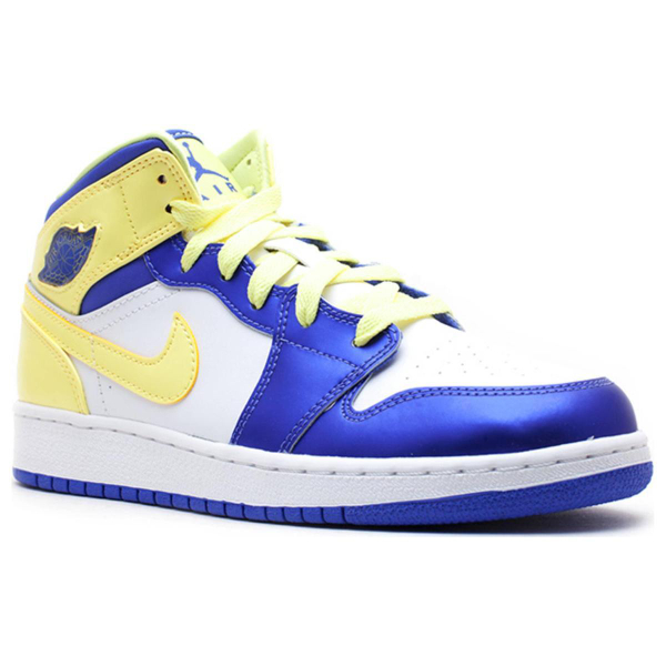 Jordan Air Jordan 1 Mid White Black Hyper Pink
