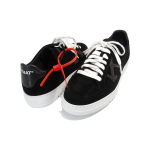 OFF-WHITE 2.0 Leather Trimmed Suede Sneakers