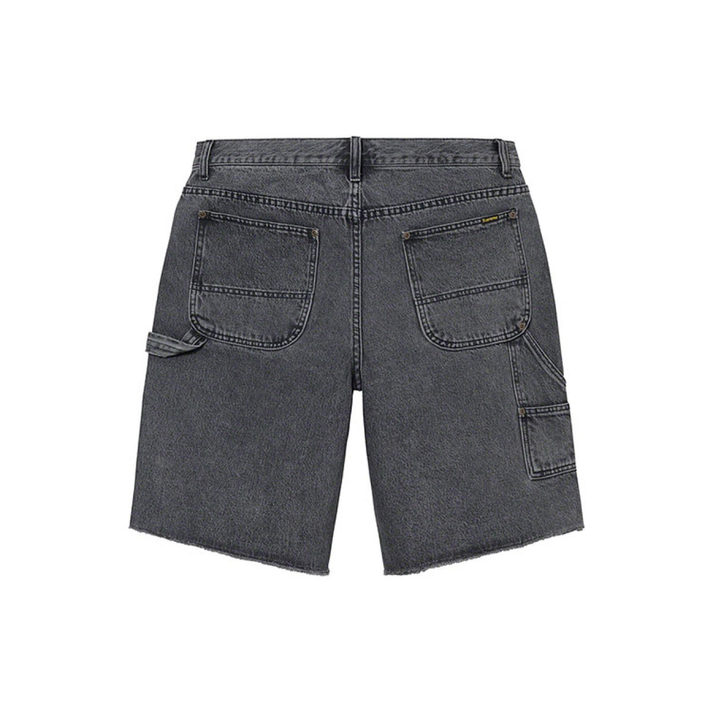 Supreme SS22 Week 17 Cutoff Double Knee Denim Painter Short Logo
