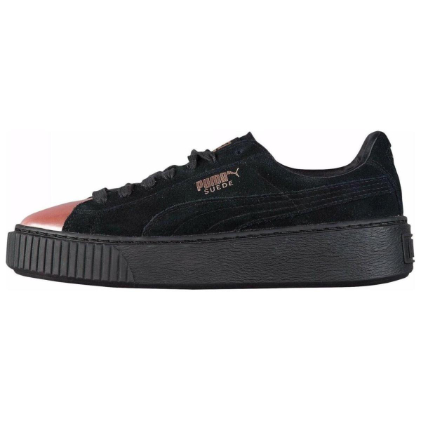 PUMA Suede Platform Gold