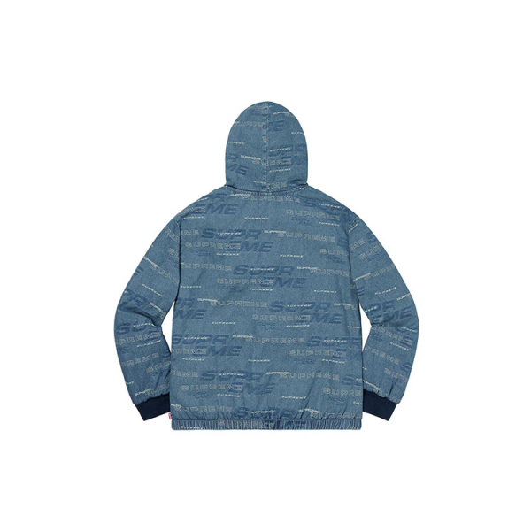 Supreme FW19 Week 9 Reversible Dimensions Logo Denim Work Jacket