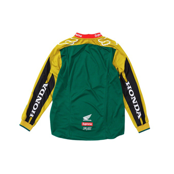 Supreme FW19 Week 6 x Honda x Fox Racing Moto Jersey Top Logo T