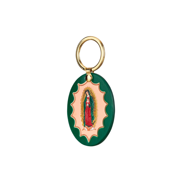 Supreme FW23 WEEK 11 GUADALUPE LEATHER KEYCHAIN