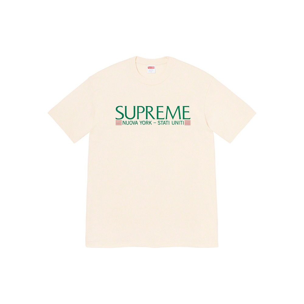 Supreme Week 1 Nuova York Tee Logo T