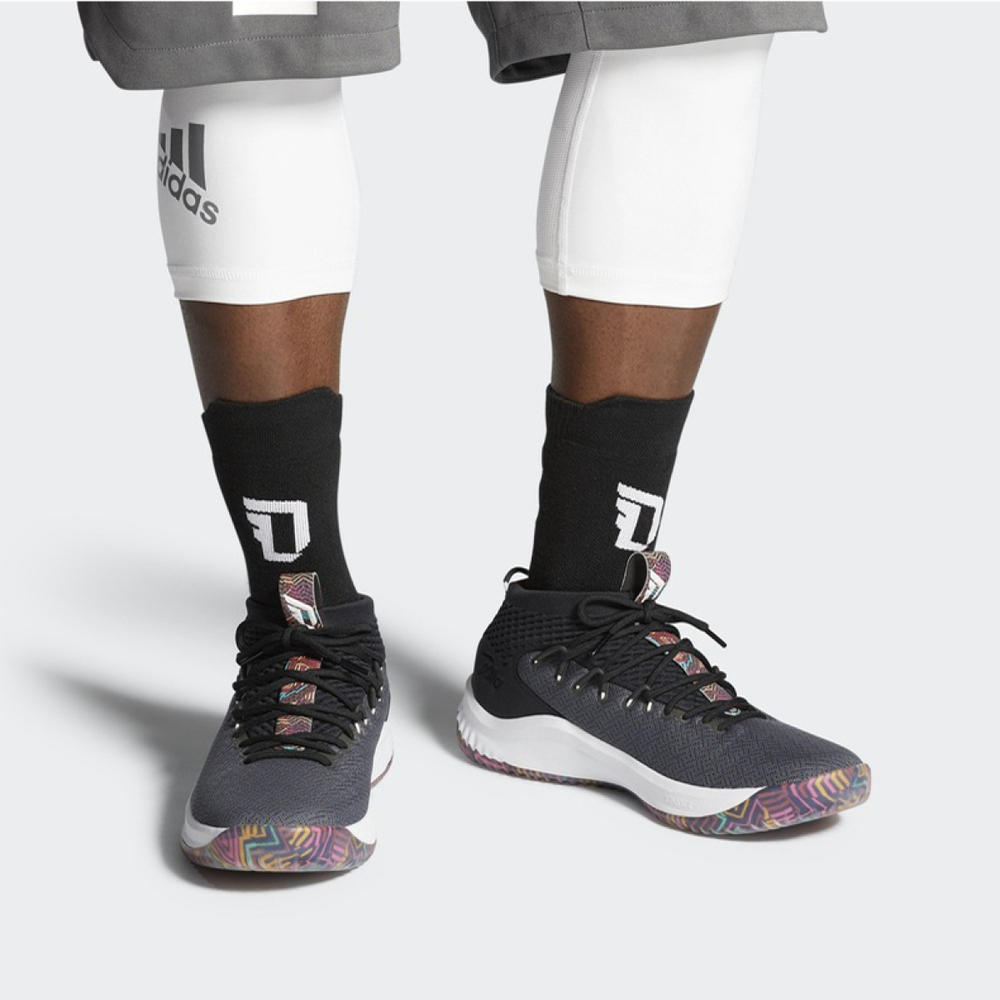 Adidas Dame 4 Tribal Print