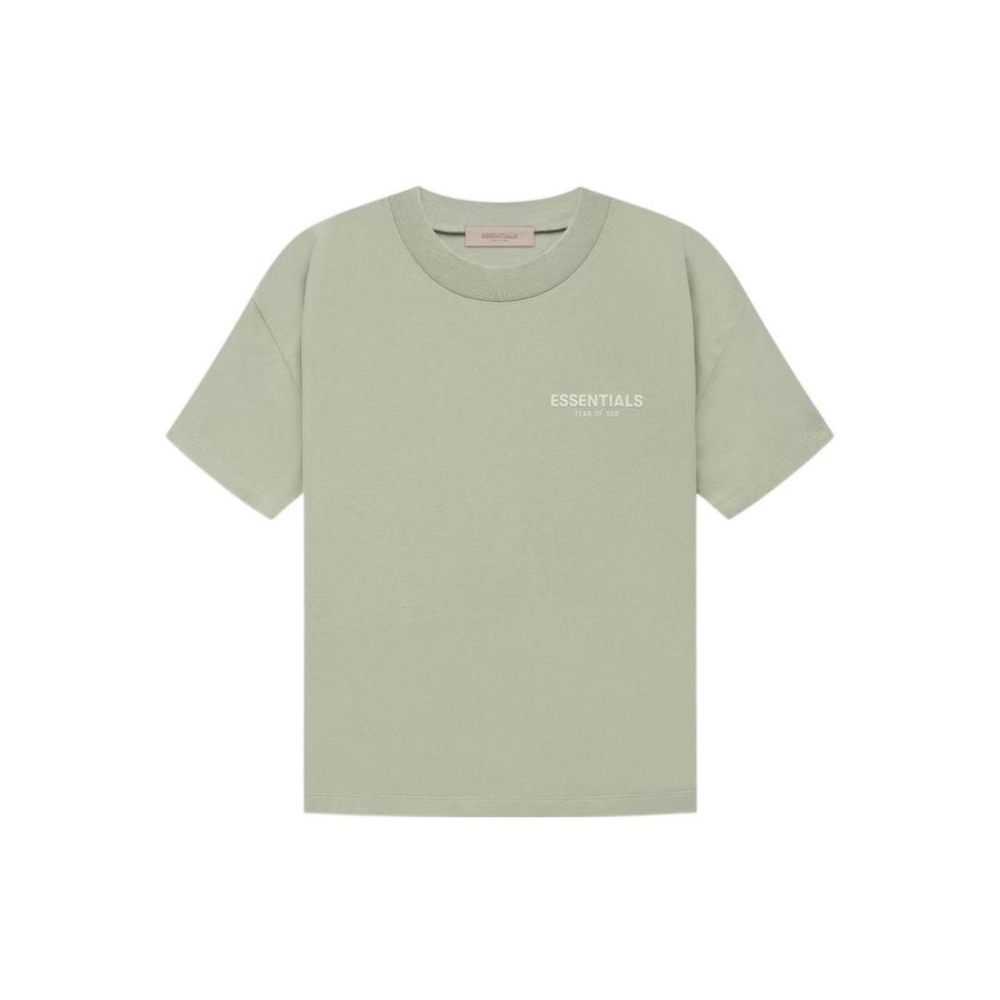 Fear of God Essentials SS22 Tee Seafoam Logo T