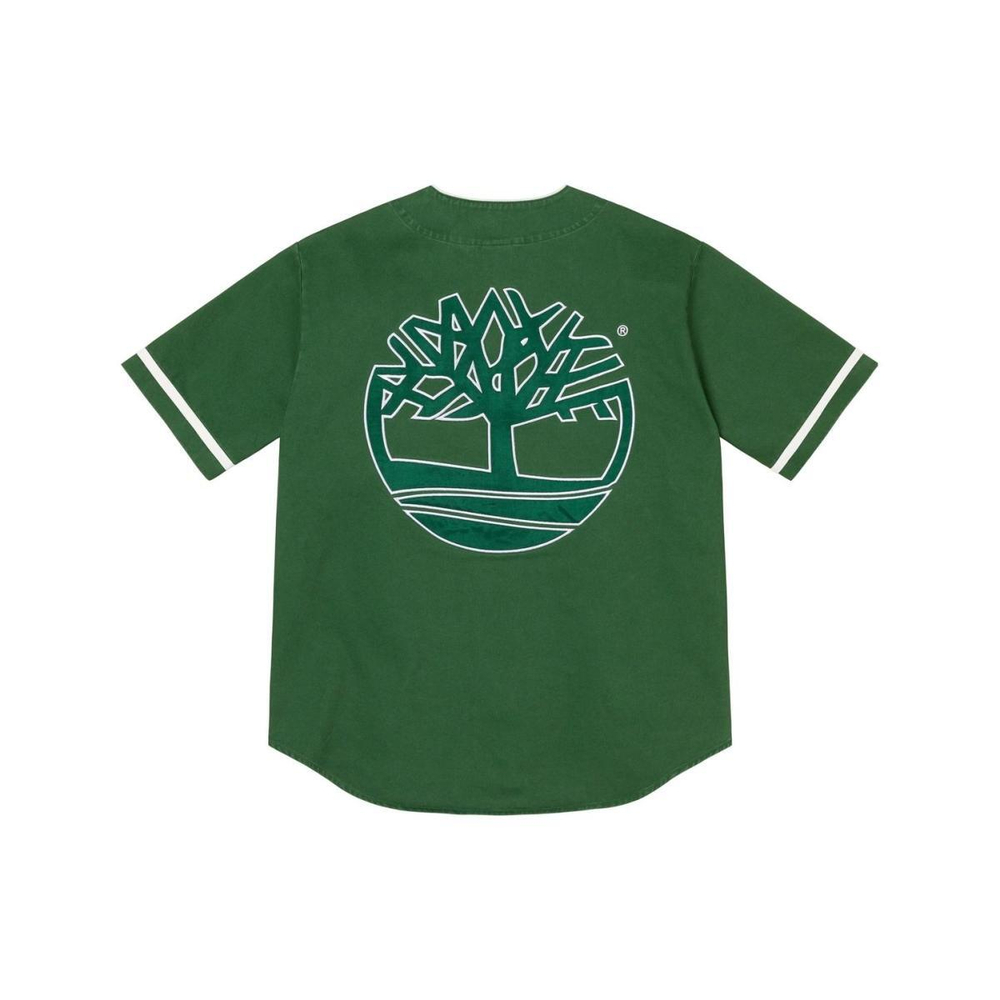 Supreme SS23 Week 8 x TIMBERLAND Supreme x TIMBERLAND SS23 BASEBALL JERSEY Logo T