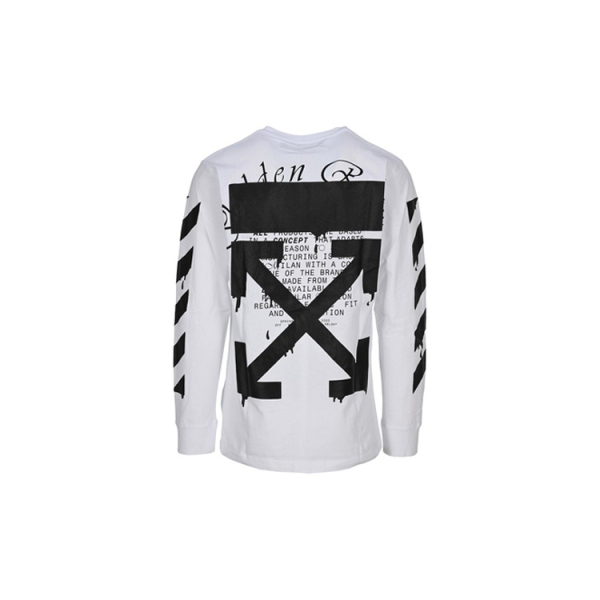 OFF-WHITE SS20 Dripping Arrows Logo T