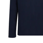 EMPORIO ARMANI/ Solid dark fly long sleeve polo Polo Polo