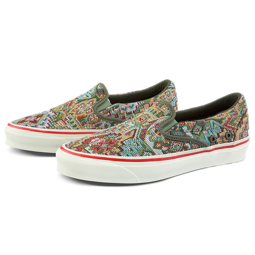 Nigel Cabourn x Vans slip-on Vault OG LX