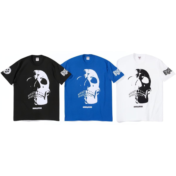 Supreme x BOUNTY HUNTER FW23 WEEK6 SKULLS TEE T