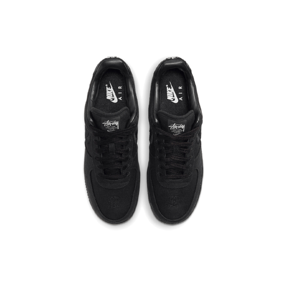 Stussy x Nike Air Force 1 "Triple Black"