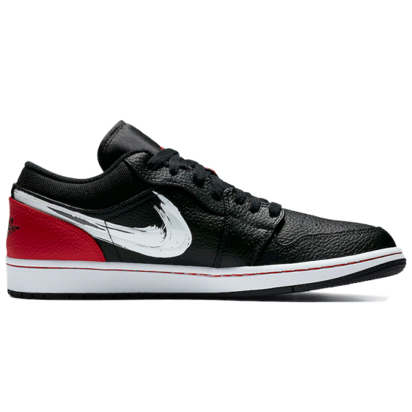 Jordan Air Jordan 1 Low Brushstroke Swoosh