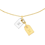 LOUIS VUITTON Nanogram LV Initials