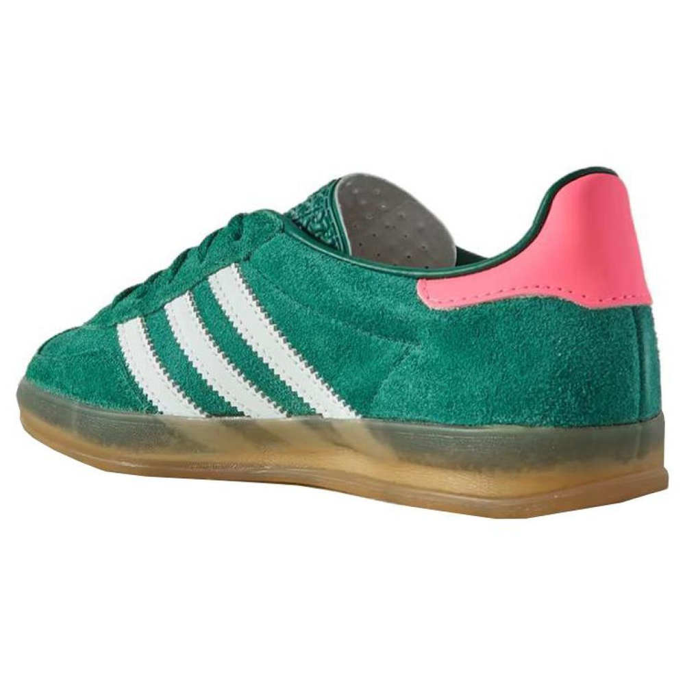 Adidas originals Gazelle Indoor leather-trimmed suede