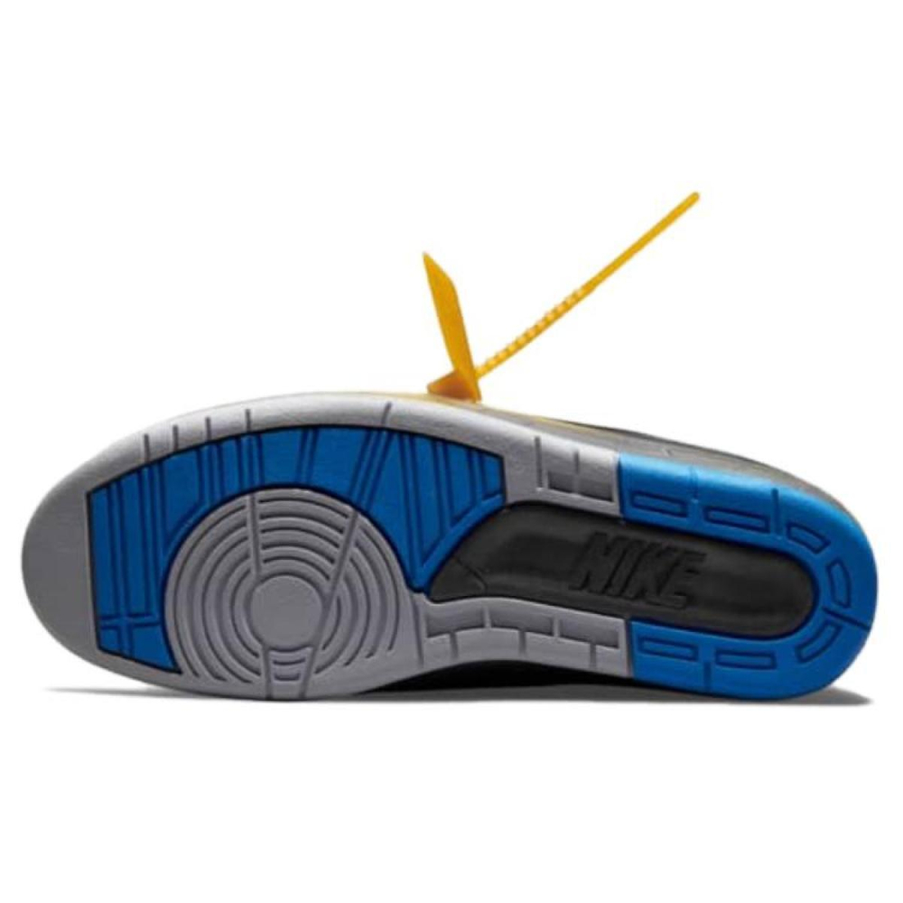OFF-WHITE x Jordan Air Jordan 2 Retro Low SP "Black and Varsity Royal"
