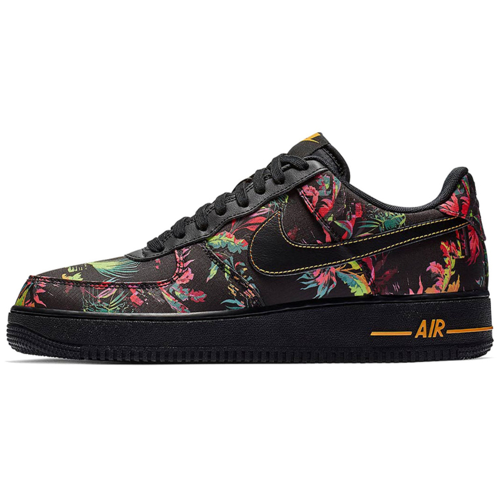 Nike Air Force 1 Black Floral