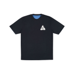 PALACE Reverso T-Shirt Black Purple Logo T