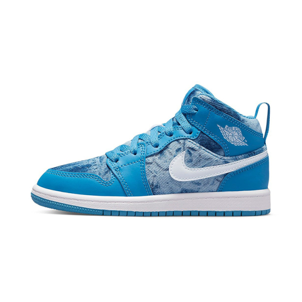 BP Air Jordan 1 Mid "Washed Denim"