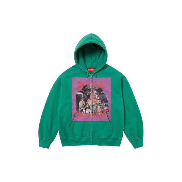 Supreme FW23 WEEK17 MUTA ZIP UP HOODED SWEATSHIRT