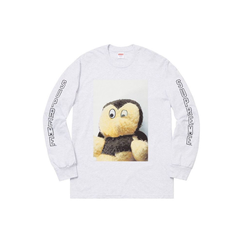 Supreme FW18 Mike Kelley AhhYouth! L/S Tee Ash Grey T