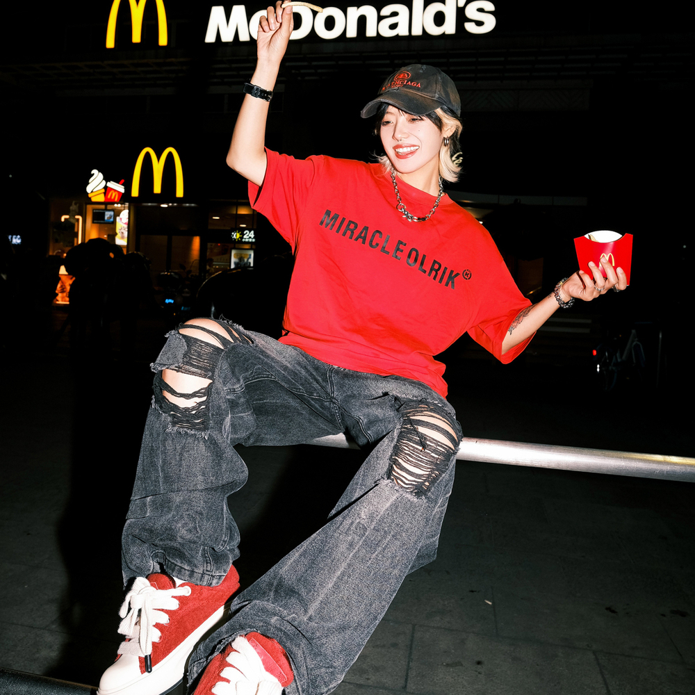 【 】OLRIK Logo T