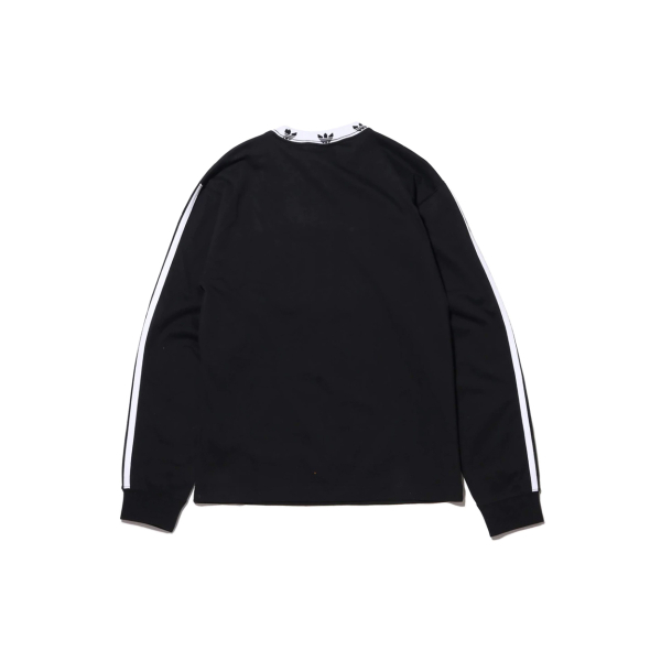 Adidas originals Trefoil Rib Ls Tee Logo
