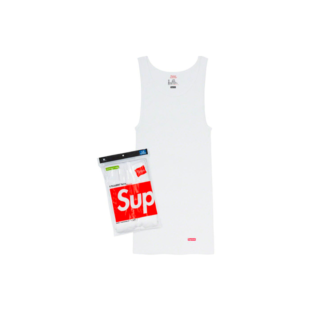 Supreme Week 9 x HanesTagless Tank Tops (3 Pack) 3