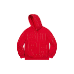 Supreme SS20 Week 6 Cutout Letters Hooded Sweatshirt