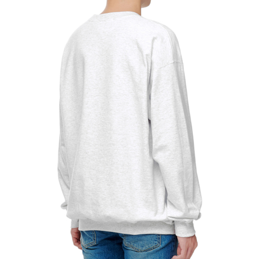 Thrasher Outlined Crew Sweater Ash Gray